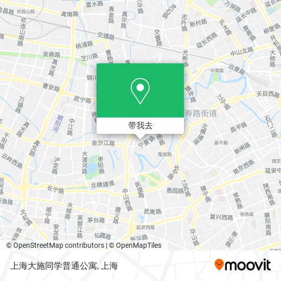 上海大施同学普通公寓地图