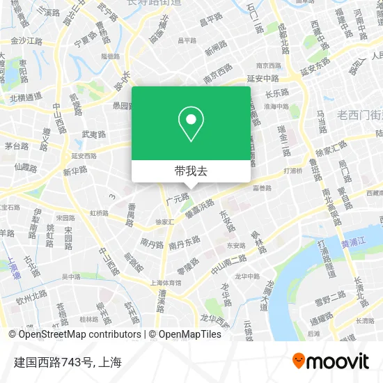 建国西路743号地图