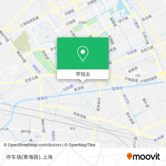 停车场(泰海路)地图