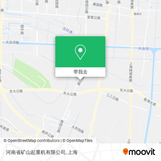河南省矿山起重机有限公司地图