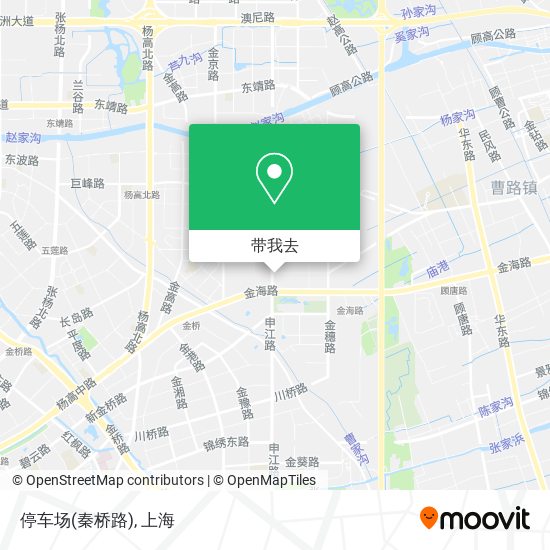 停车场(秦桥路)地图