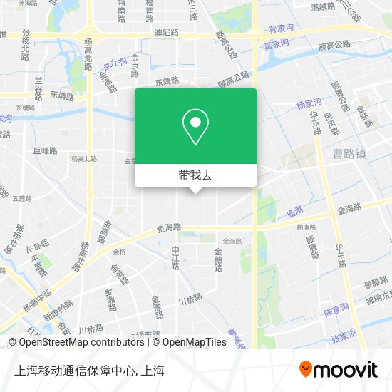 上海移动通信保障中心地图