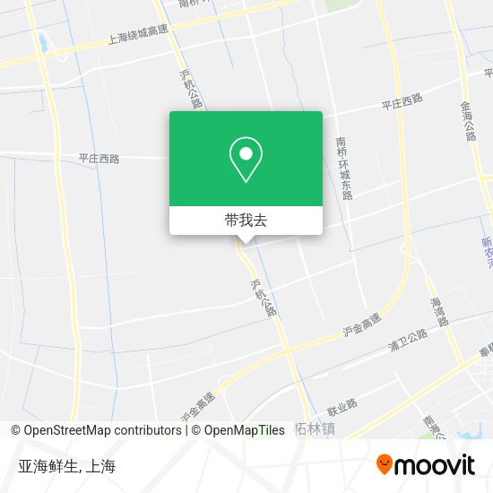 亚海鲜生地图