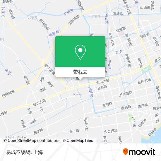 易成不锈钢地图
