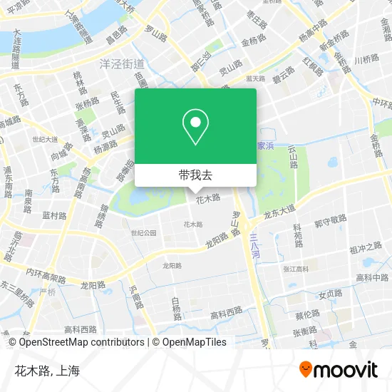 花木路地图