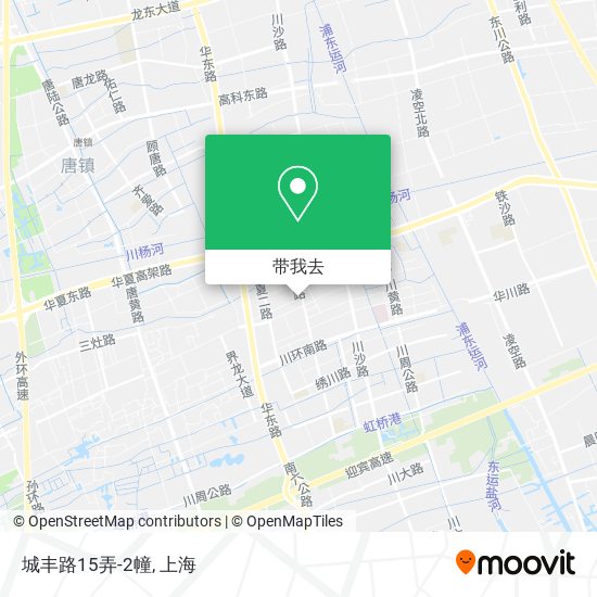 城丰路15弄-2幢地图