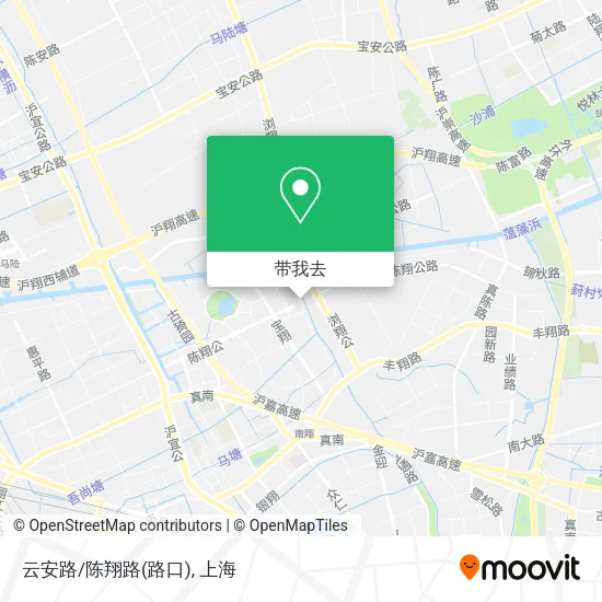 云安路/陈翔路(路口)地图