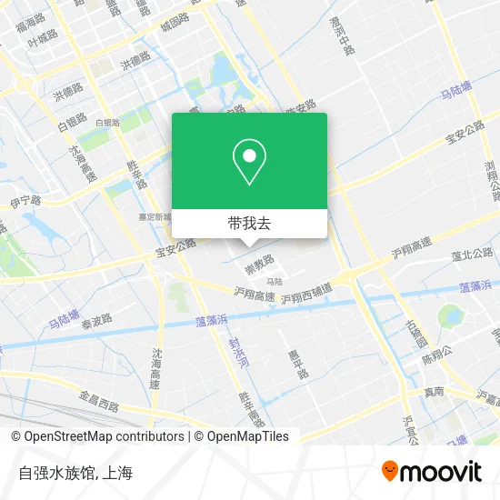 自强水族馆地图