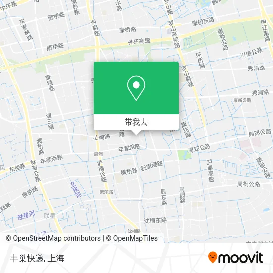 丰巢快递地图
