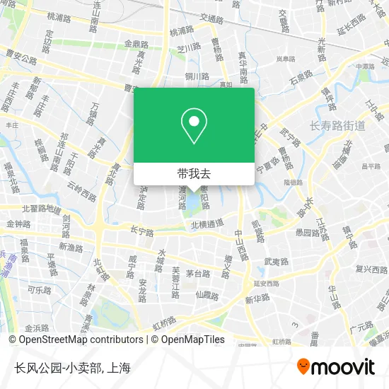 长风公园-小卖部地图