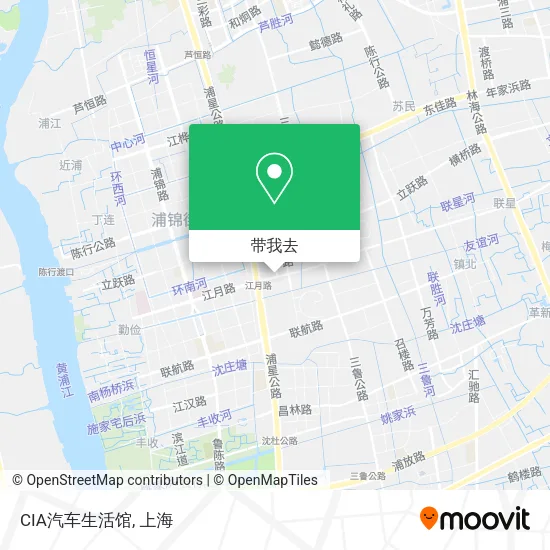 CIA汽车生活馆地图