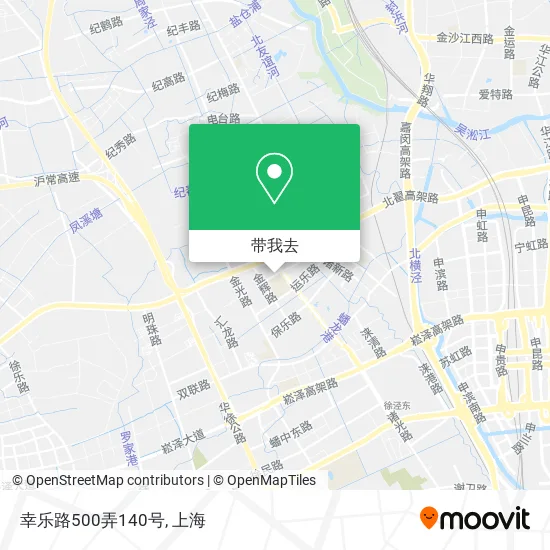 幸乐路500弄140号地图