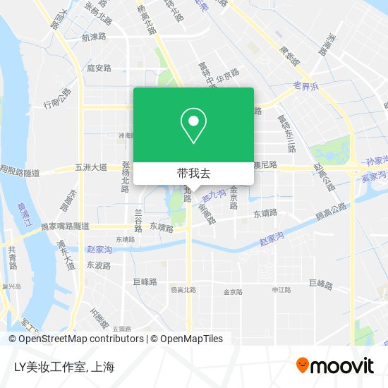 LY美妆工作室地图