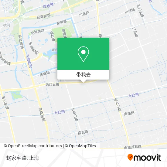 赵家宅路地图