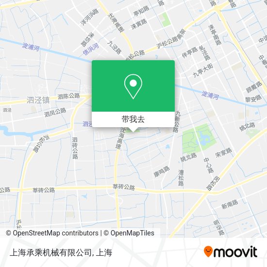 上海承乘机械有限公司地图