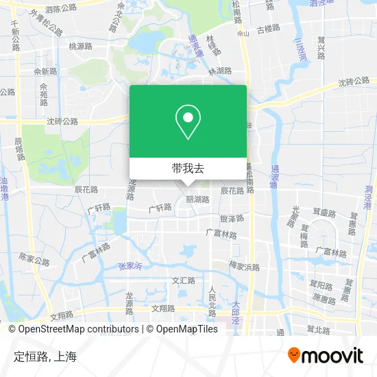 定恒路地图