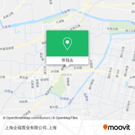 上海企福置业有限公司地图