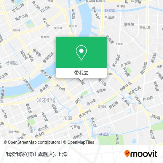 我爱我家(博山旗舰店)地图