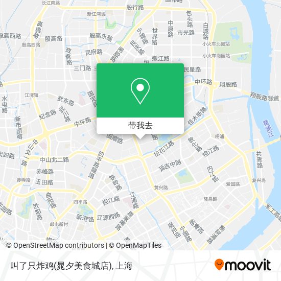 叫了只炸鸡(晁夕美食城店)地图