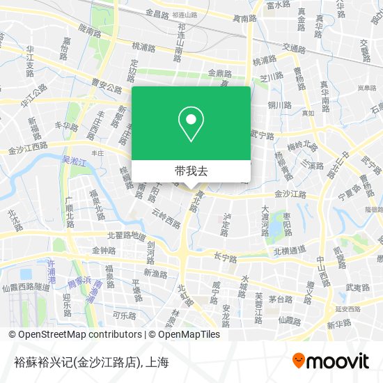 裕蘇裕兴记(金沙江路店)地图