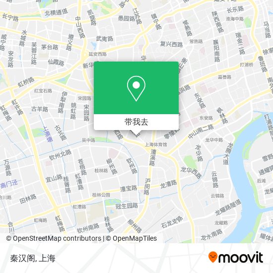 秦汉阁地图