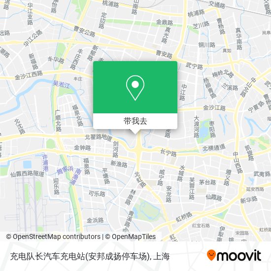 充电队长汽车充电站(安邦成扬停车场)地图
