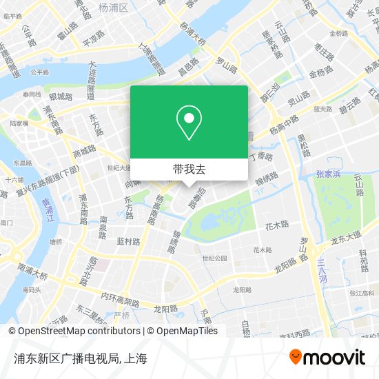 浦东新区广播电视局地图