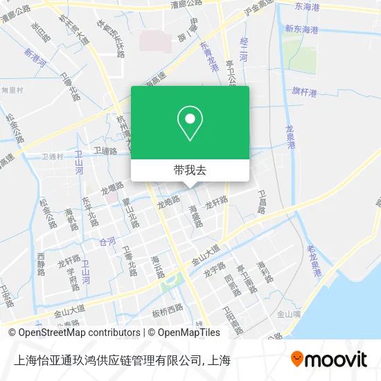 上海怡亚通玖鸿供应链管理有限公司地图