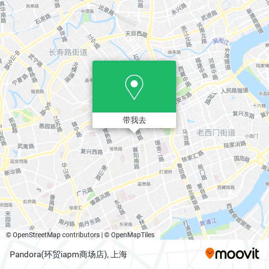 Pandora(环贸iapm商场店)地图