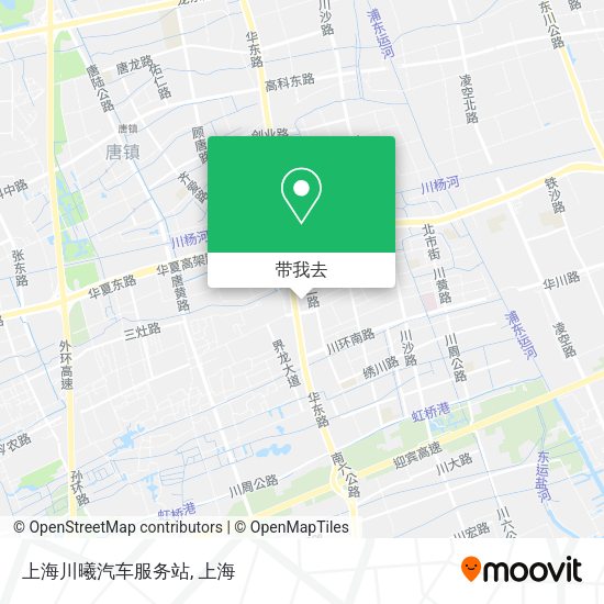 上海川曦汽车服务站地图