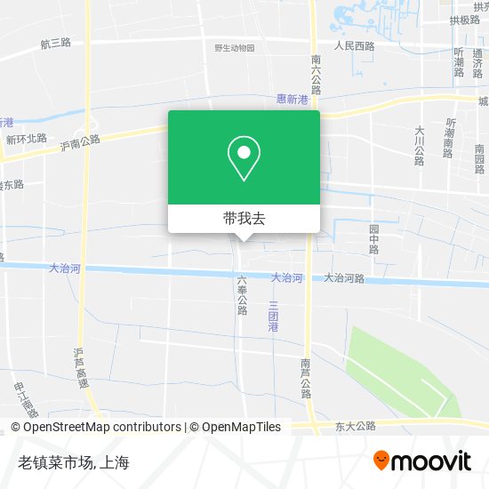 老镇菜市场地图