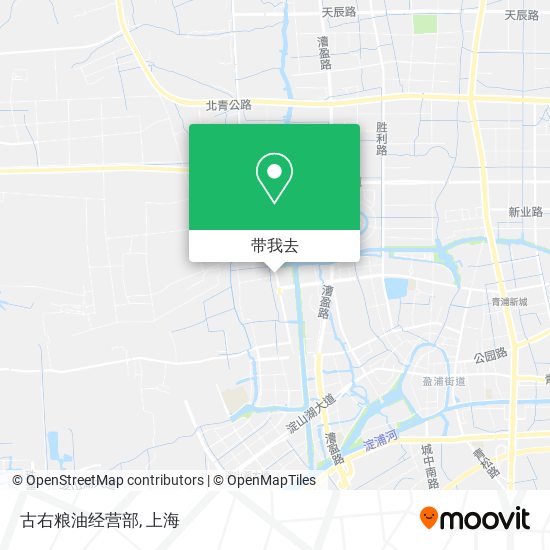 古右粮油经营部地图