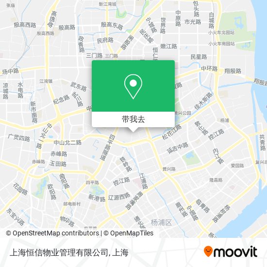 上海恒信物业管理有限公司地图