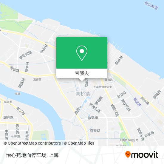 怡心苑地面停车场地图