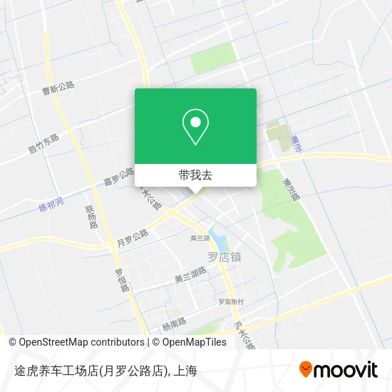 途虎养车工场店(月罗公路店)地图