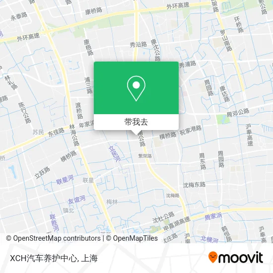 XCH汽车养护中心地图