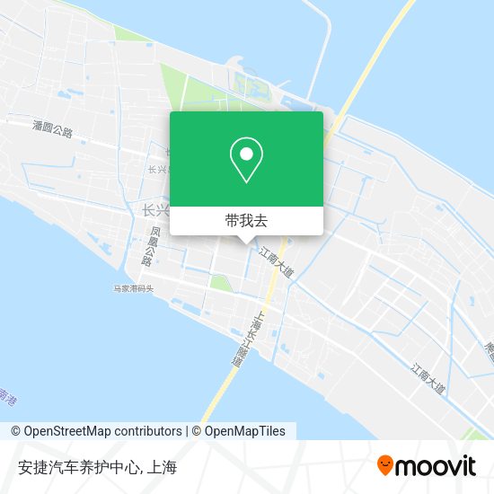 安捷汽车养护中心地图