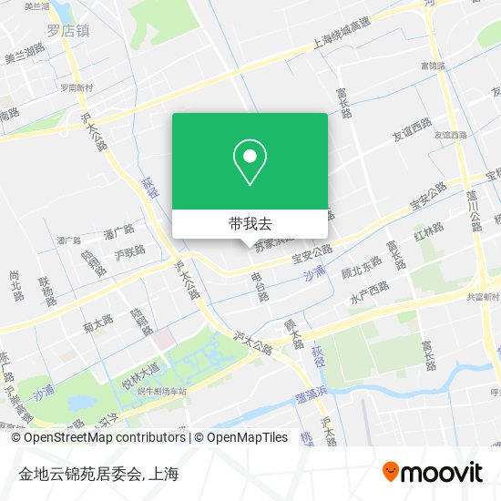 金地云锦苑居委会地图