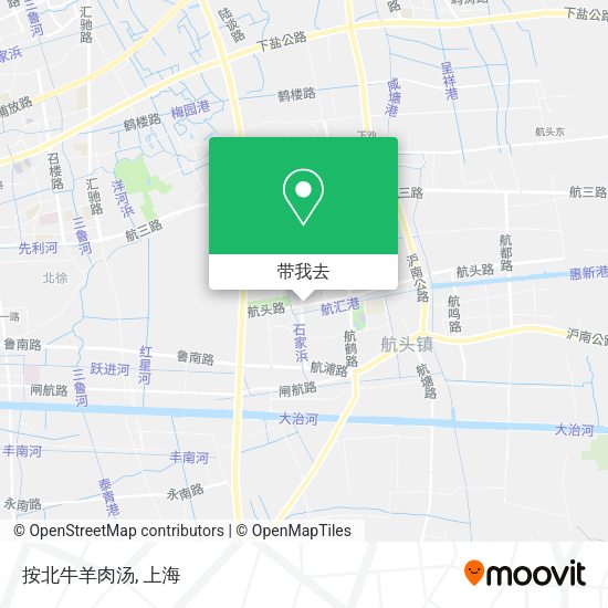 按北牛羊肉汤地图
