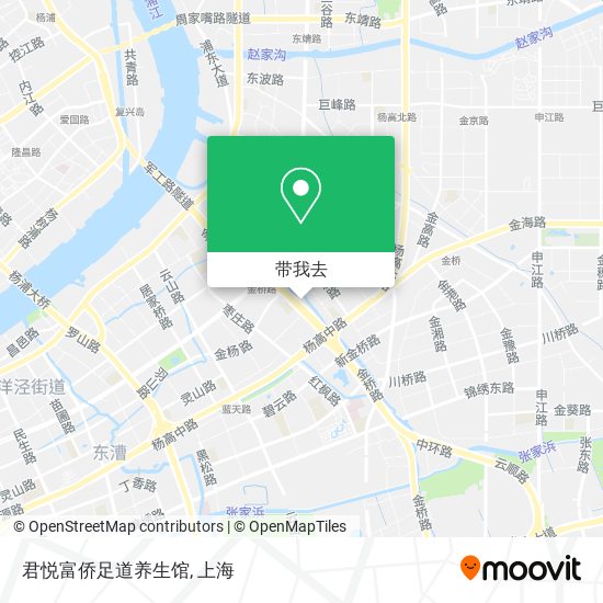 君悦富侨足道养生馆地图