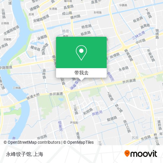 永峰饺子馆地图