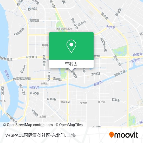 V+SPACE国际青创社区-东北门地图