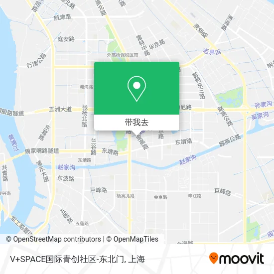 V+SPACE国际青创社区-东北门地图