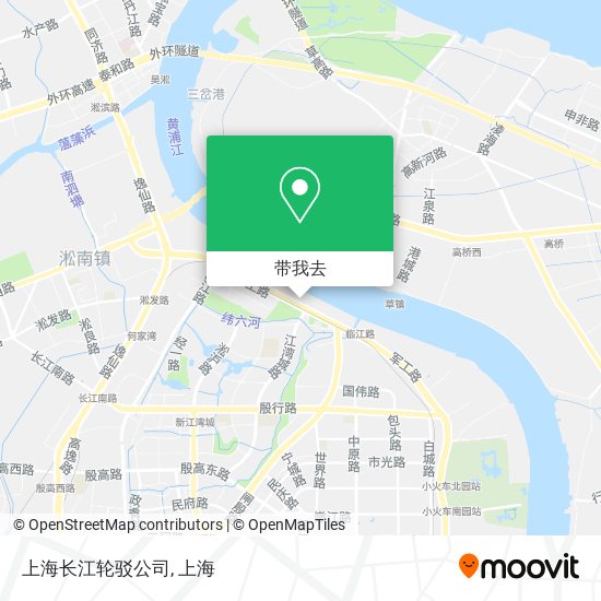 上海长江轮驳公司地图