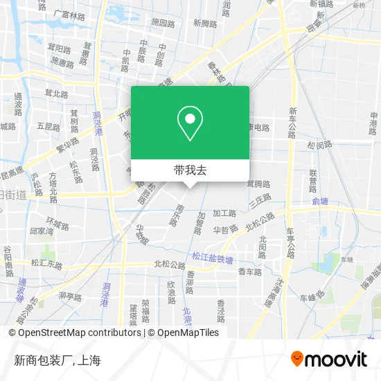新商包装厂地图