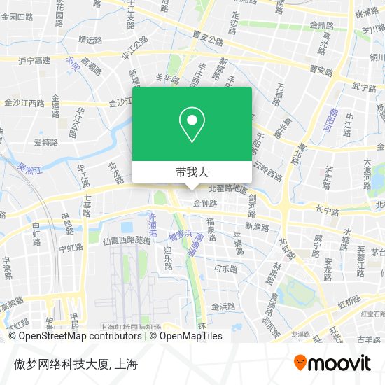 傲梦网络科技大厦地图
