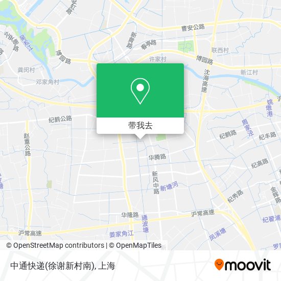 中通快递(徐谢新村南)地图