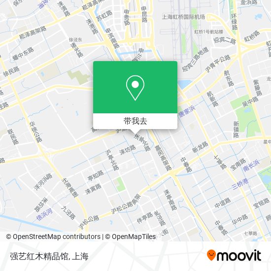 强艺红木精品馆地图