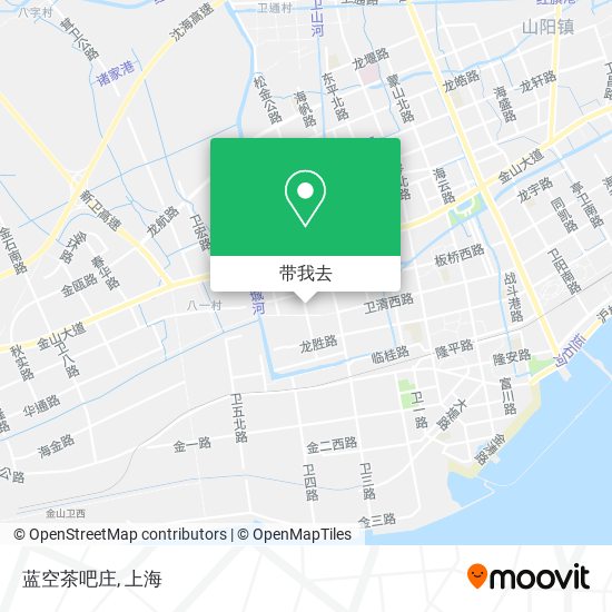 蓝空茶吧庄地图