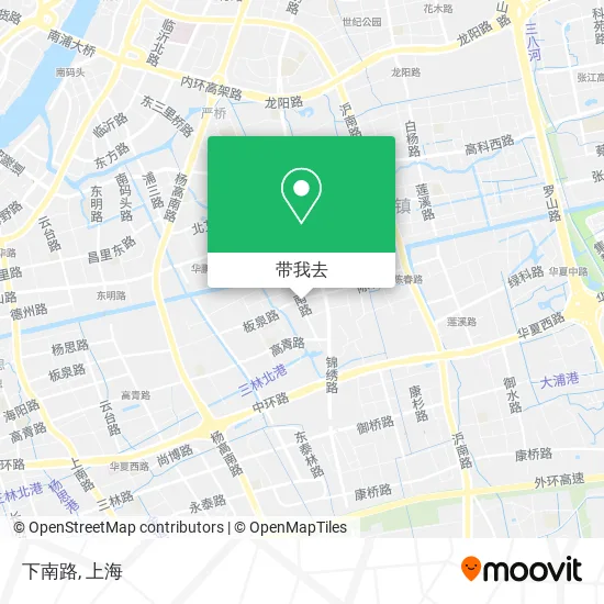 下南路地图